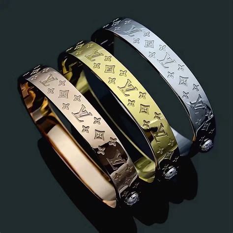 gold louis vuitton braclet men|silver louis vuitton bracelet men.